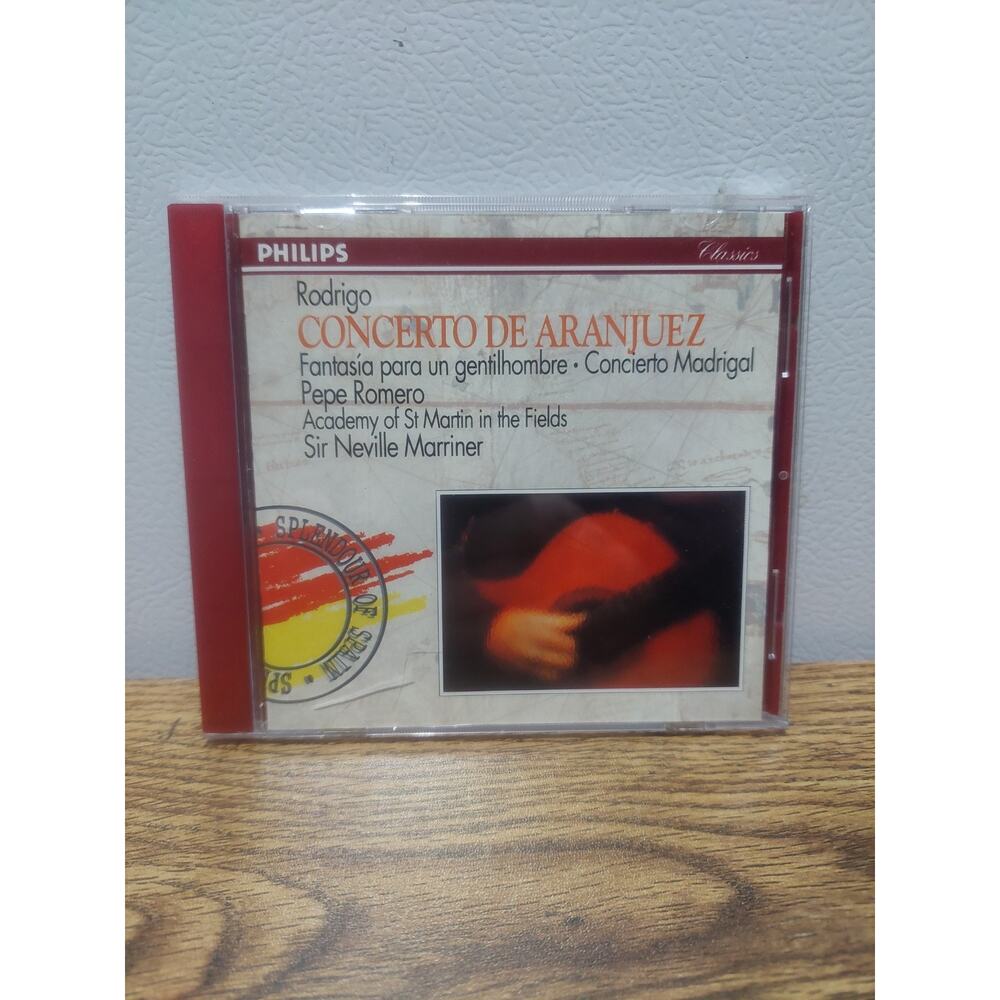 Rodrigo - "Concierto De Aranjuez" - "PePe Romero" - ( CD - Philips Digital )